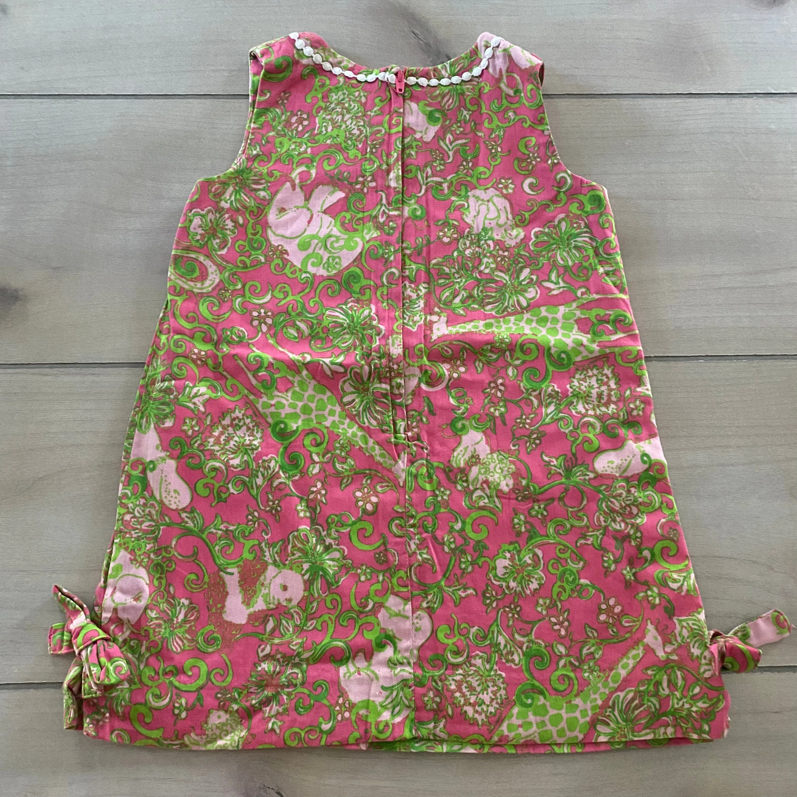 Lilly Pulitzer Elephant Pattern Shift Dress