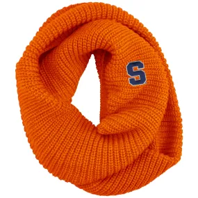 LogoFit Syracuse Chunky Knit Infinity Scarf