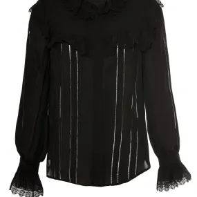 LS LURNT TP-LONG SLEEVE-BLOUSE