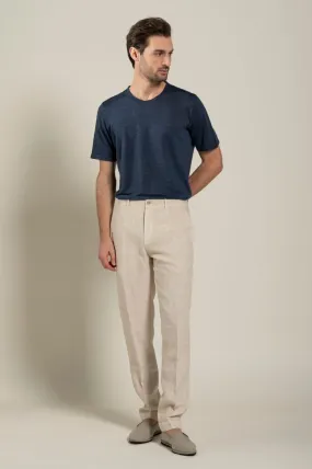 Man Melange Chino Pant