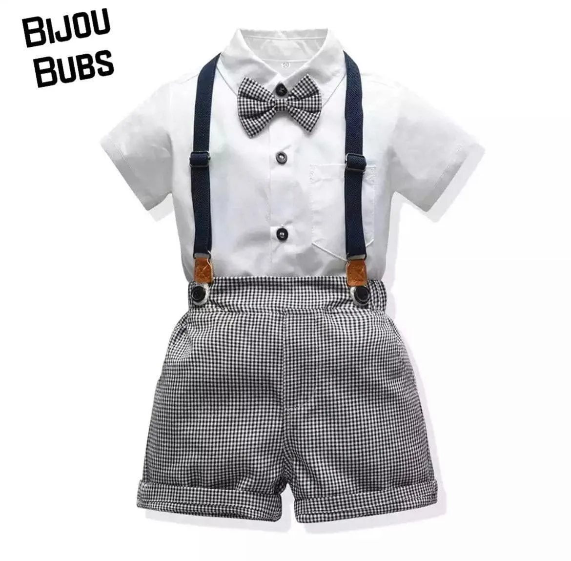 Mayfair - Baby Boy Short Sleeve Suit Set