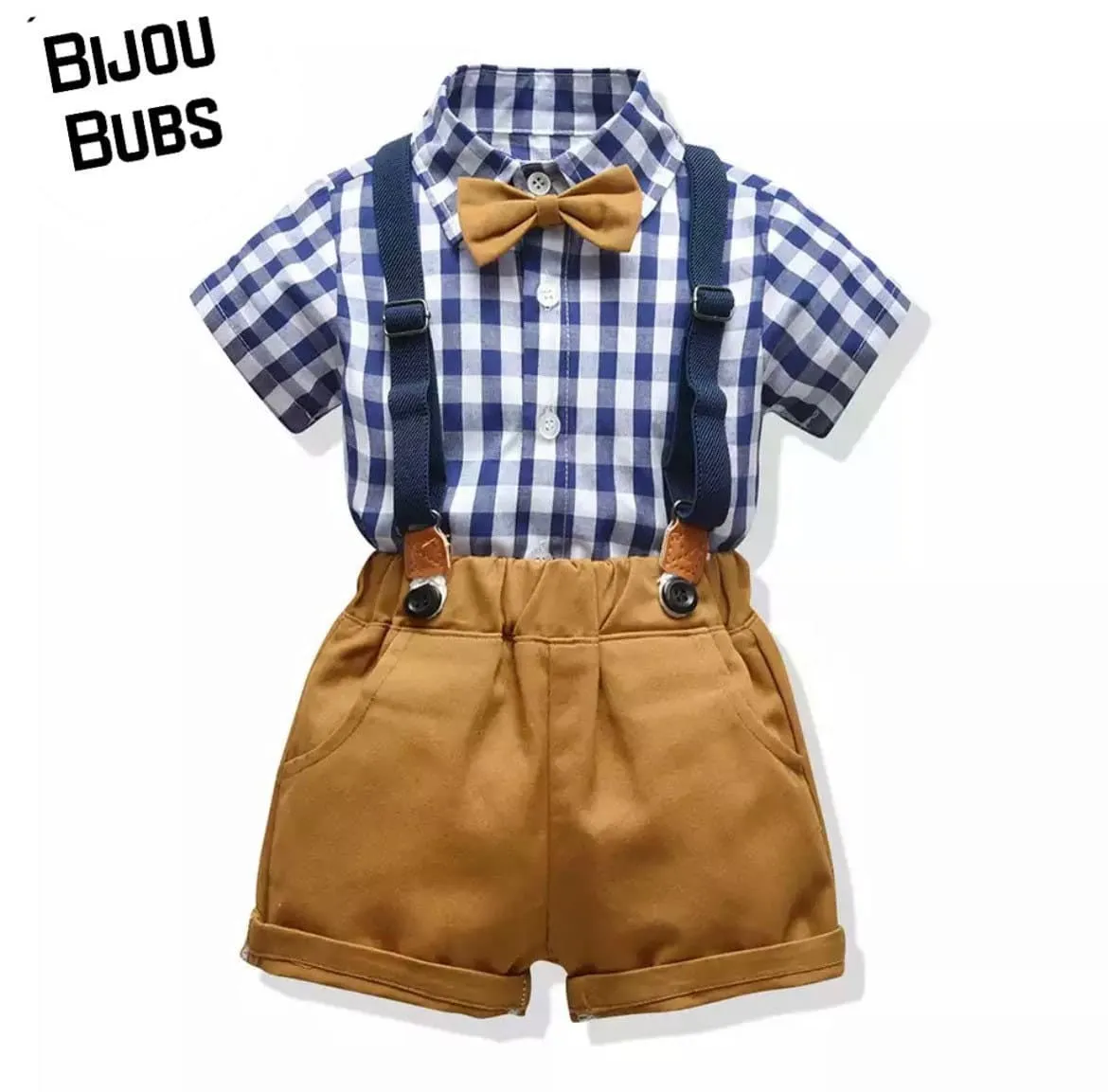 Mayfair - Baby Boy Short Sleeve Suit Set