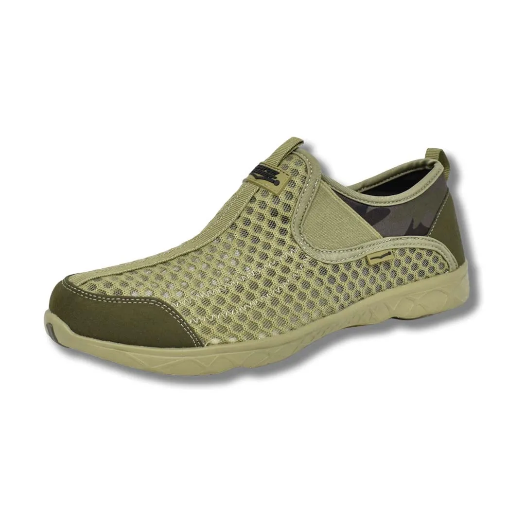 Men's Aqua Slip-On Camo