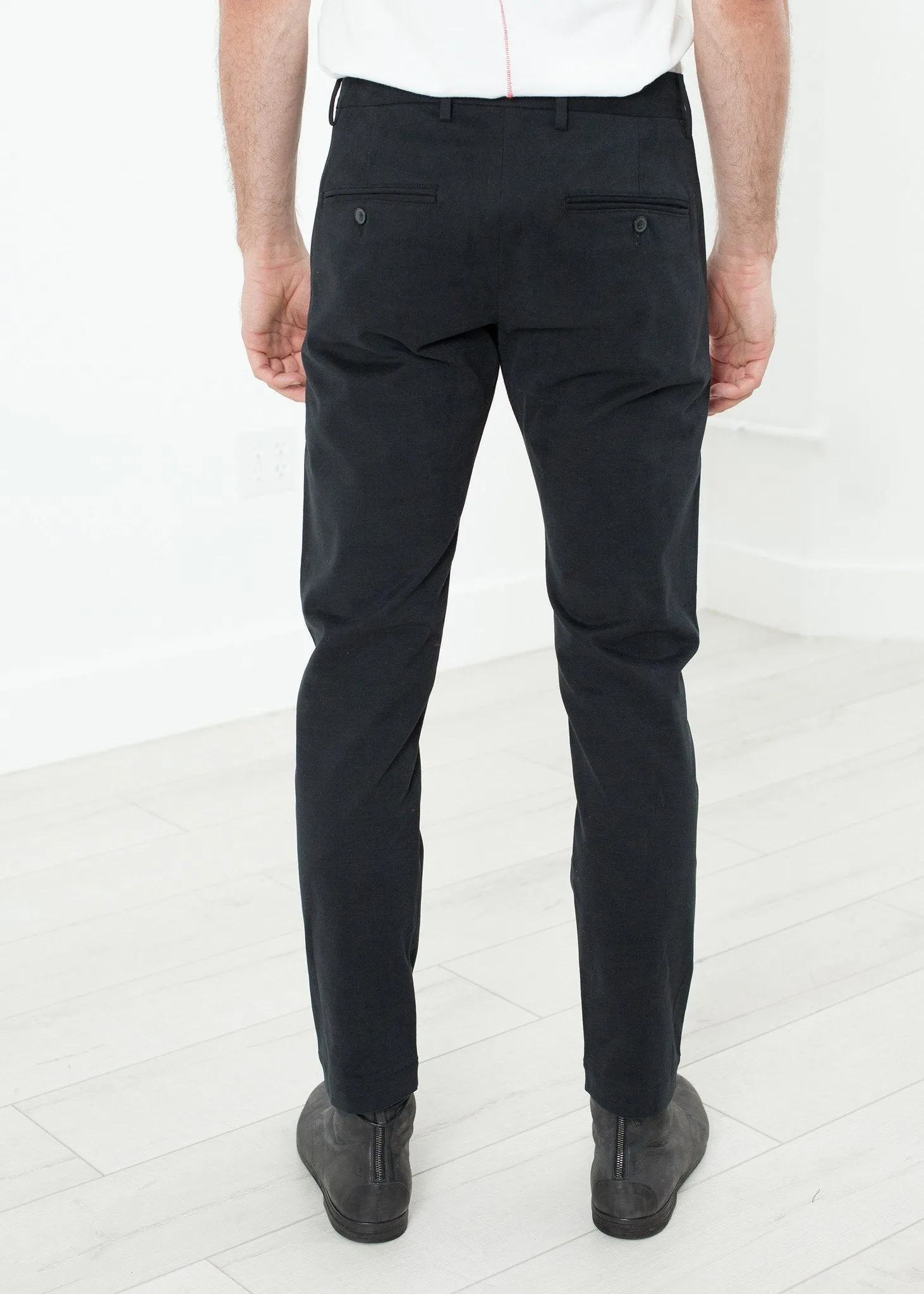 Men's Chino in Black