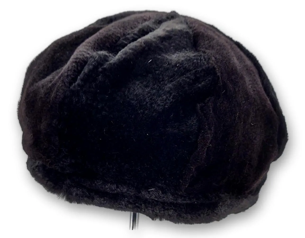 Mink Hat - Mink Sheared - Accesories - Black (Hue)