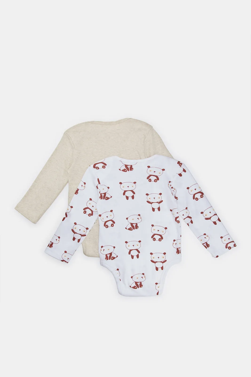 Newborn Assorted Long Sleeve Bodysuits Set (Pack Of 5)