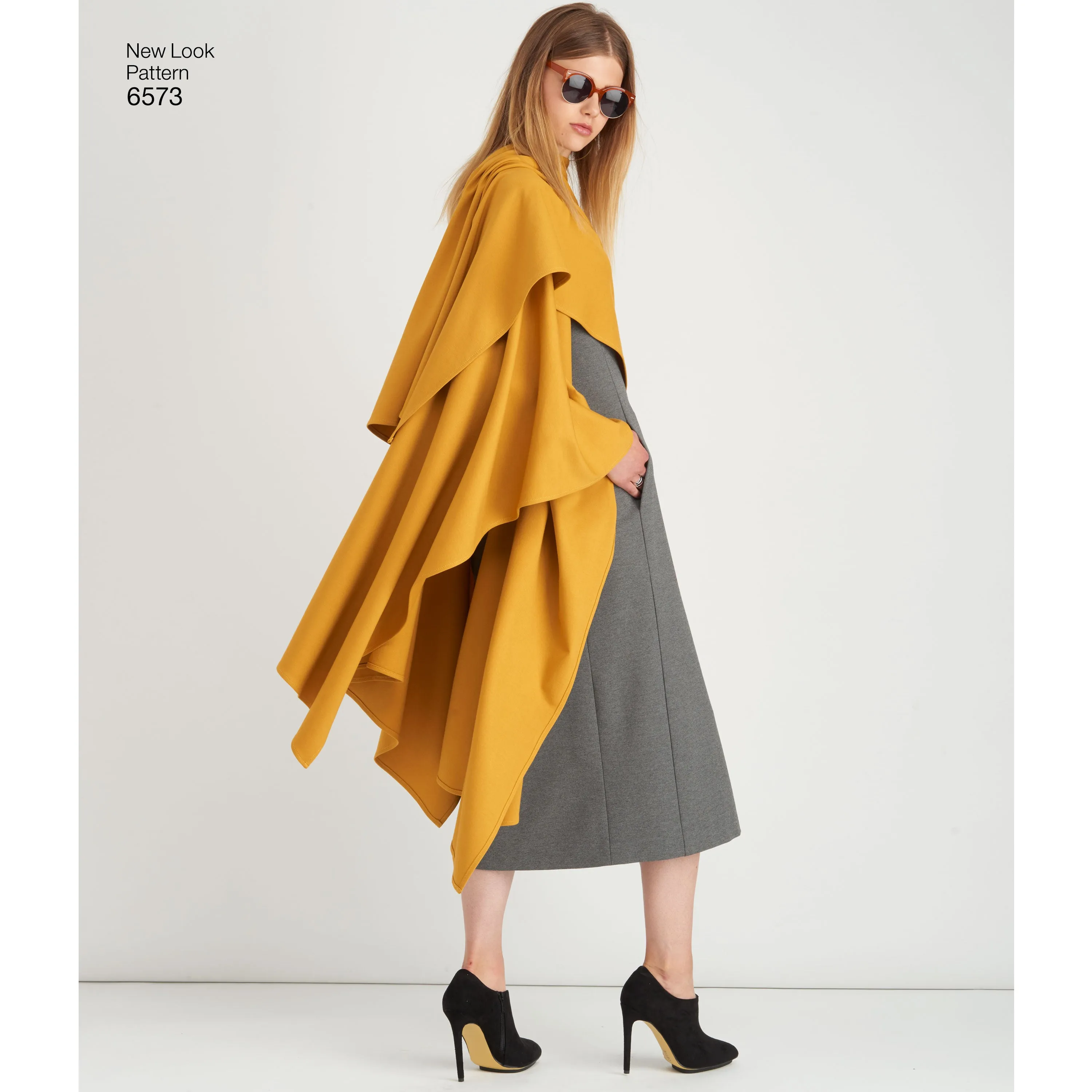 Newlook Pattern 6573 Misses' Dress and Wrap