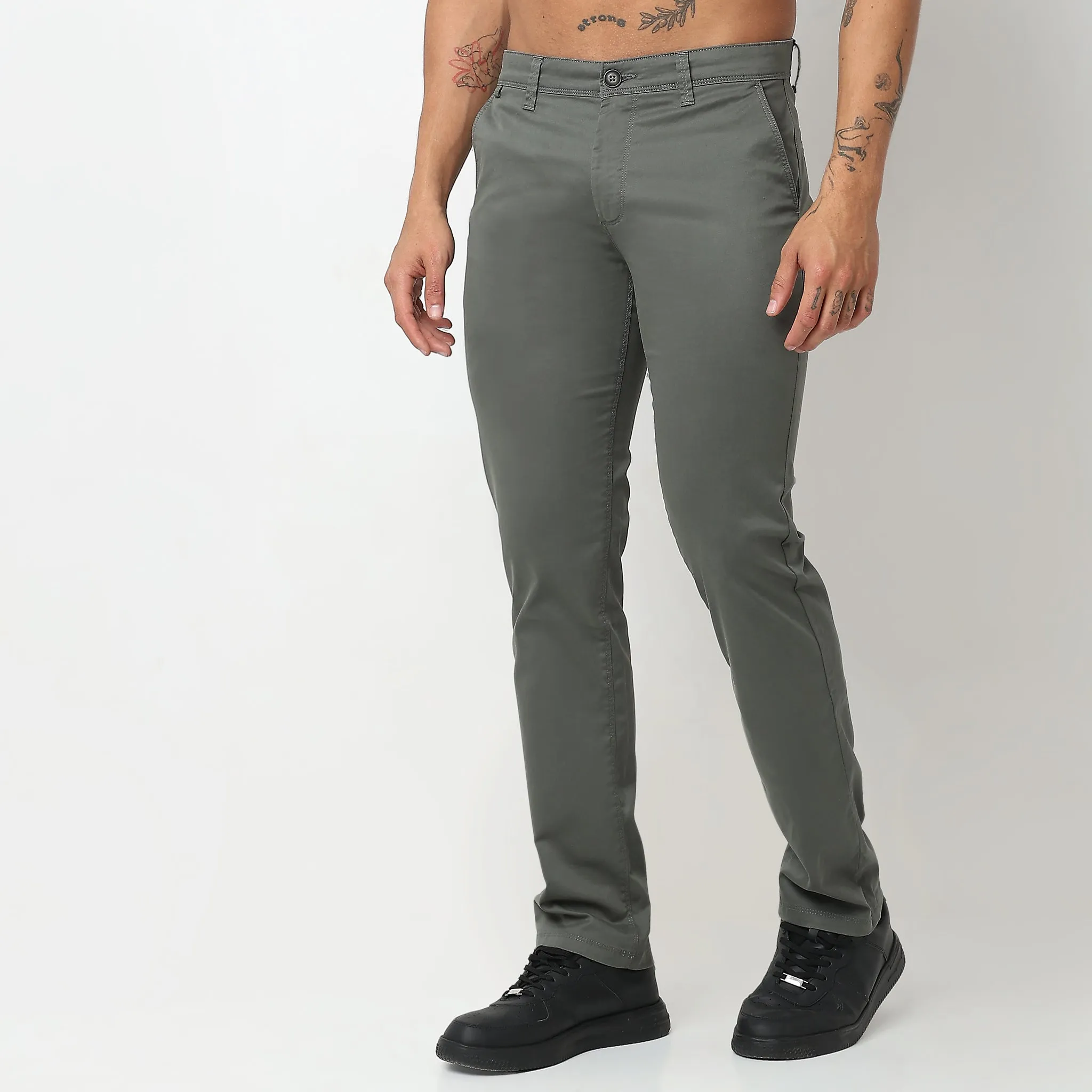 Officer Pants™ - Luxury Cotton with E-Fast Stretch - Cavalry Twill - Mid Rise Pants - Re-Pants reimagined