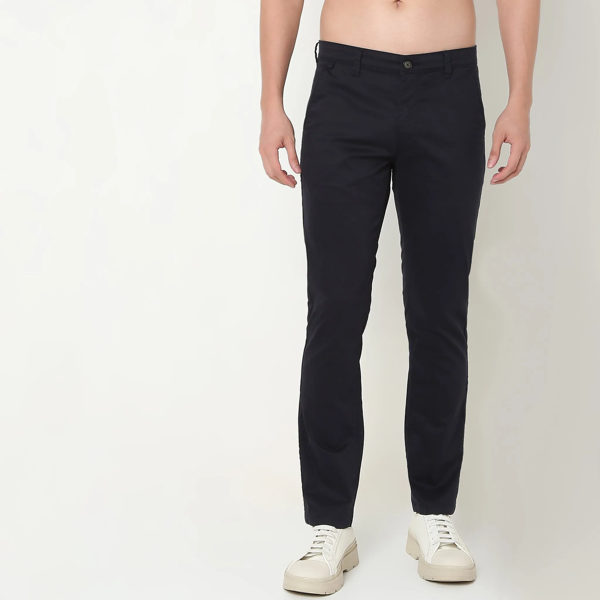 Officer Pants™ - Luxury Cotton with E-Fast Stretch - Cavalry Twill - Mid Rise Pants - Re-Pants reimagined