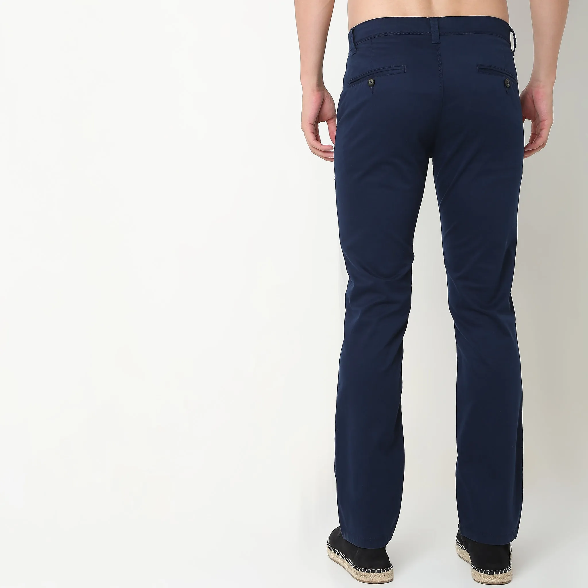 Officer Pants™ - Luxury Cotton with E-Fast Stretch - Cavalry Twill - Mid Rise Pants - Re-Pants reimagined