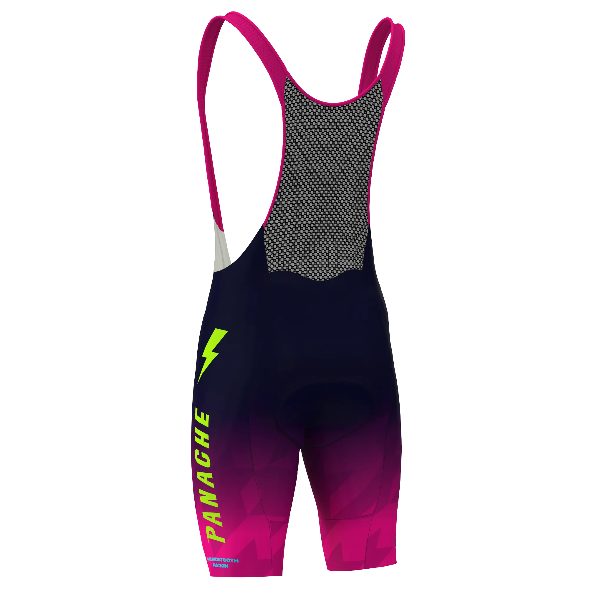 PANACHE NATION24 - Men's WT2.0 Bib Short - NEON PINK