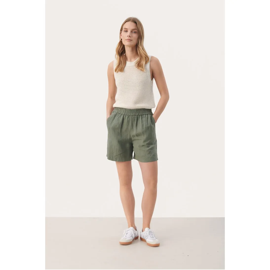 Part Two Gerd Shorts Agave Green 30308596