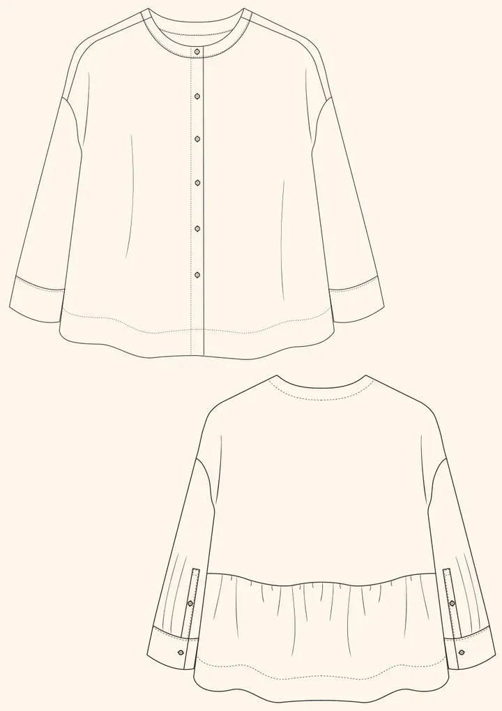 PDF Pattern - Leila Shirt | The Modern Sewing Co.