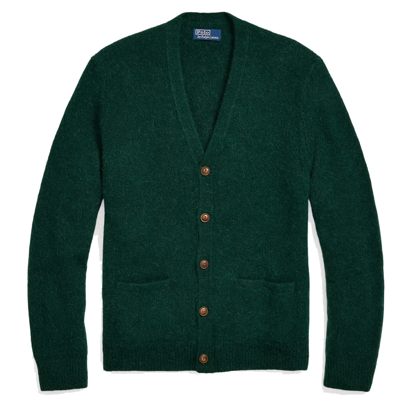 Polo Ralph Lauren Knit Cardigan Vacation Green Heather