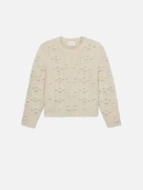 Popcorn Pullover -- Cream