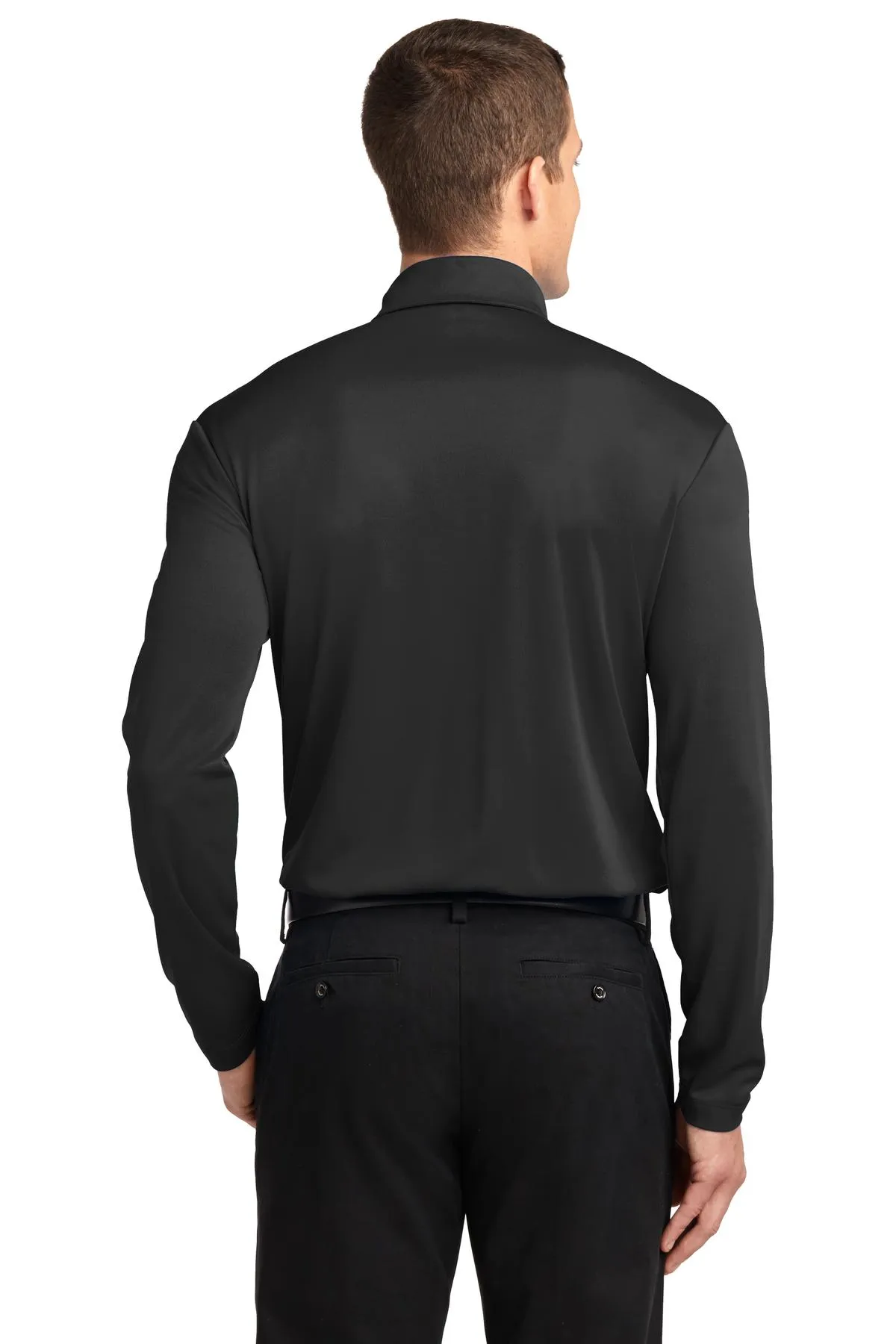 Port Authority® Silk Touch™ Performance Long Sleeve Polo. K540LS