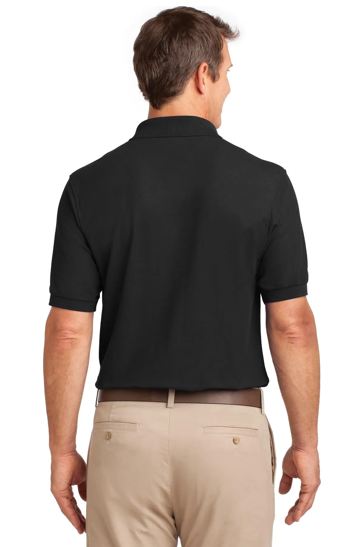 Port Authority® Silk Touch™ Polo with Pocket.  K500P