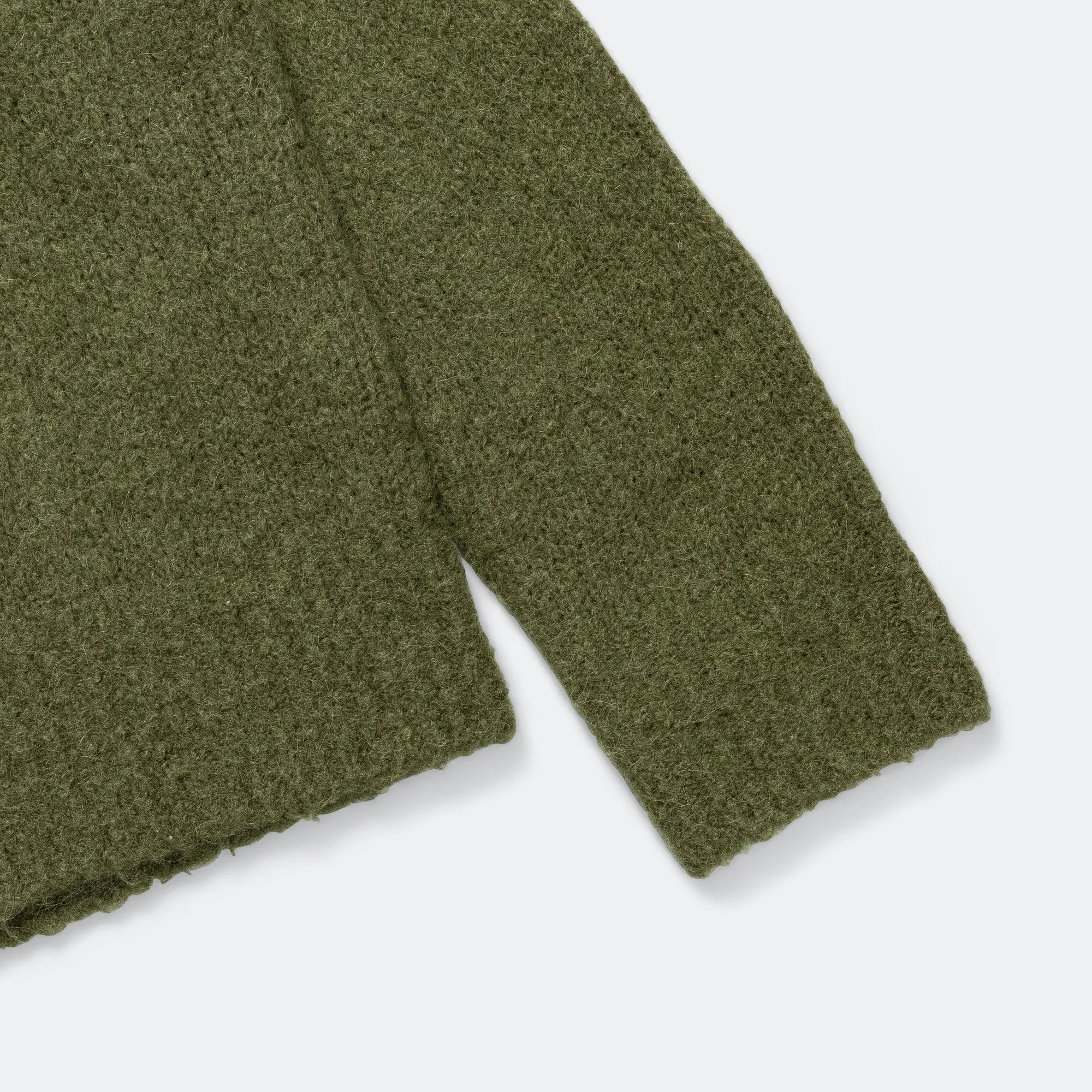 Rasmus Relaxed Brushed Polo - Ivy Green