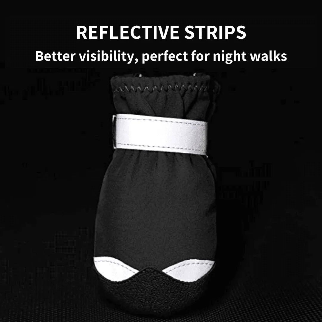 Reflective Soft Waterproof Dog Shoes