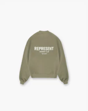 Represent Owners Club Sweater - Olive