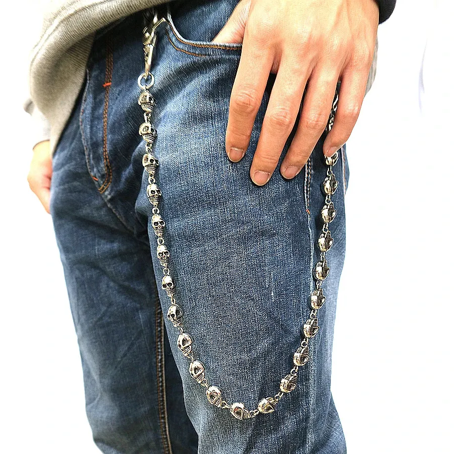 SKELETON JEANS CHAIN