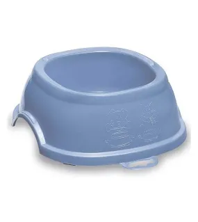 Stefanplast Break 5 Square Bowl (Blue) Cats & Dogs