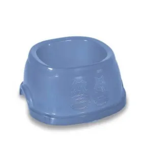 Stefanplast Break 9 Square Cat & Dog Bowl (Blue)