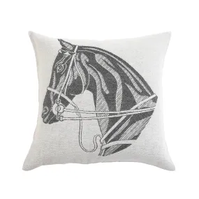 Stick & Ball Horse Head Pillow