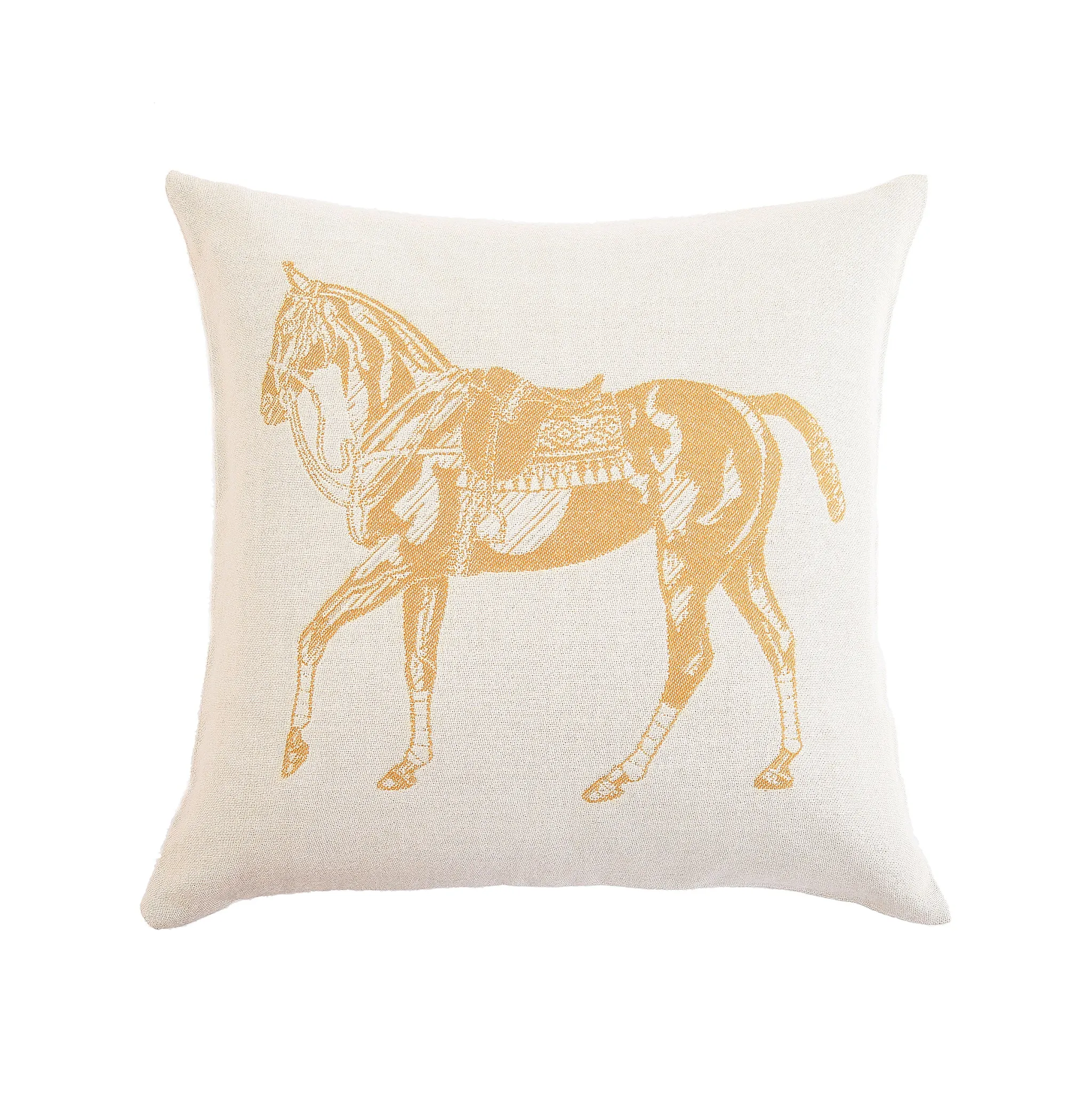 Stick & Ball Polo Pony Pillow