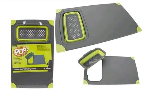 Summit Pop Non Slip Chop Board Green