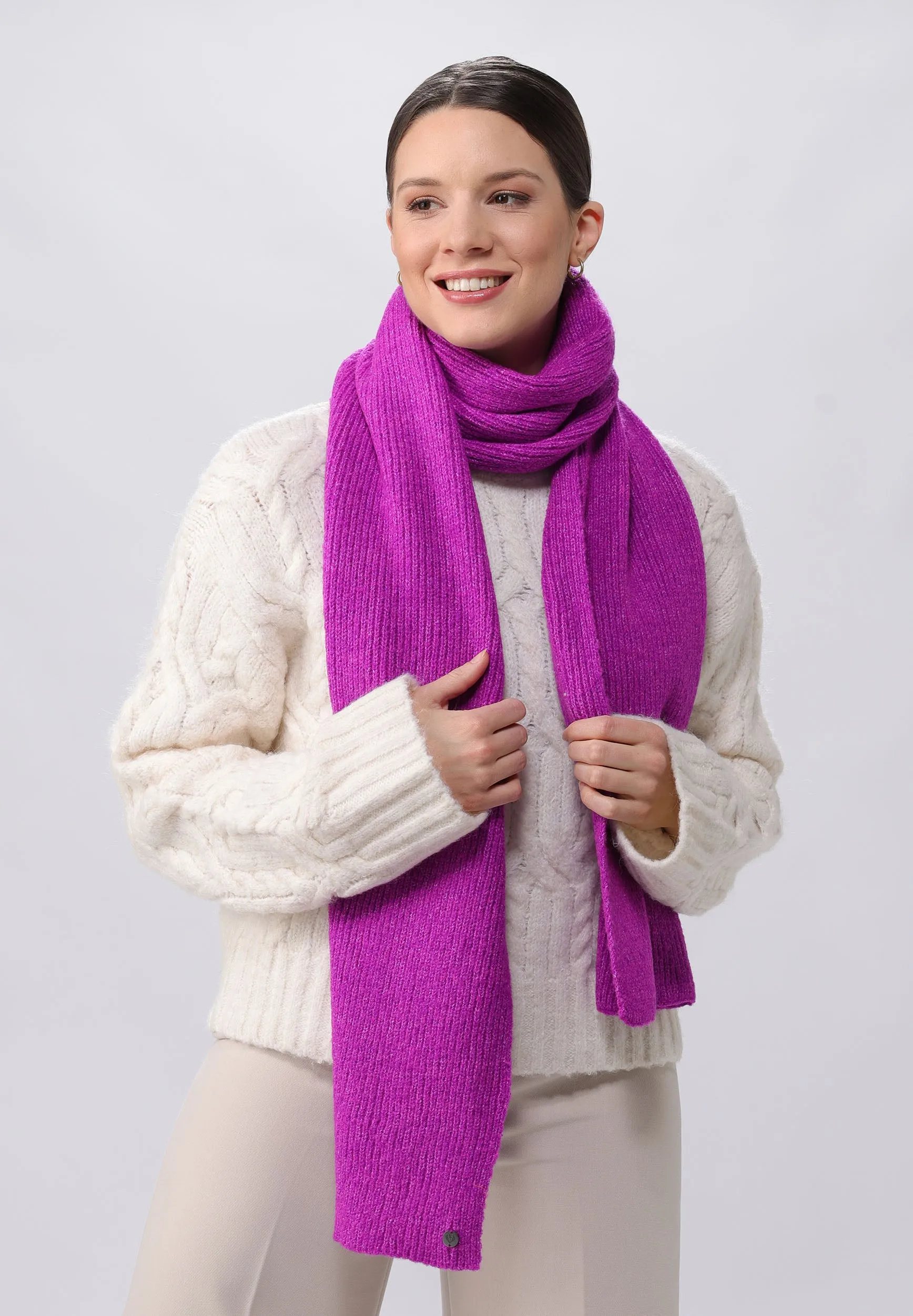 Sustainability Edition Solid Knit Scarf