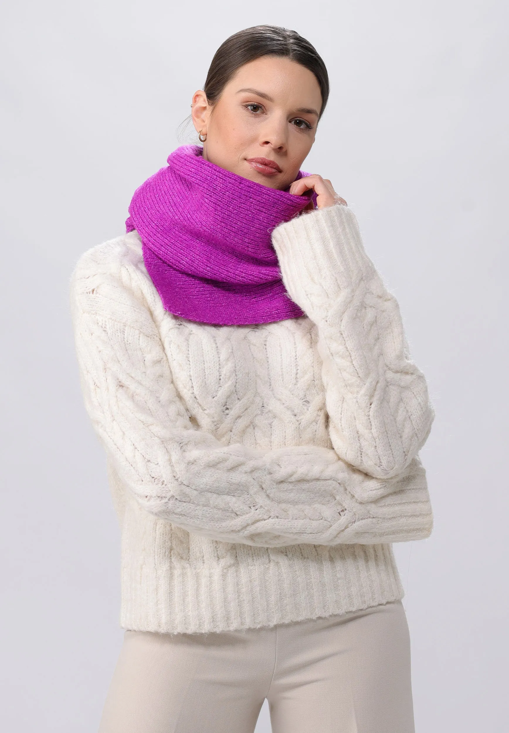 Sustainability Edition Solid Knit Scarf