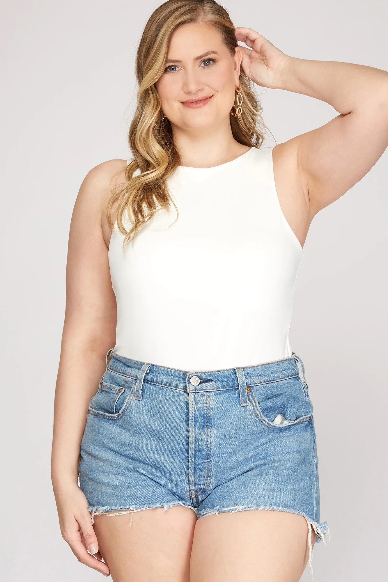 Total babe bodysuit - white