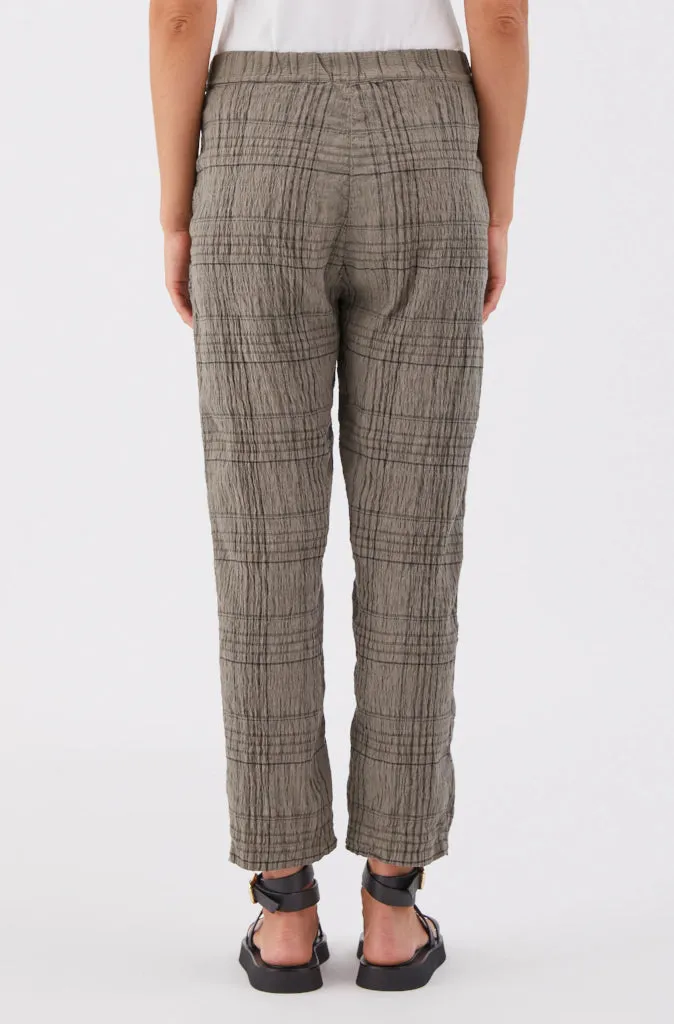 Transit Par Such Plaid Pants in Grey