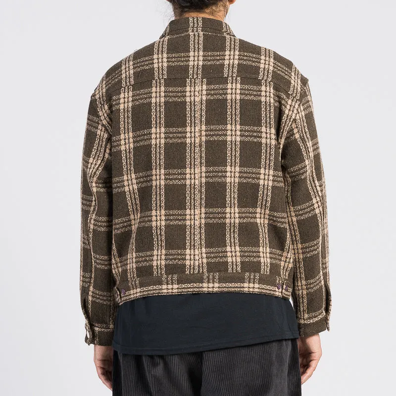 Type 100 Jacket - Brown Plaid