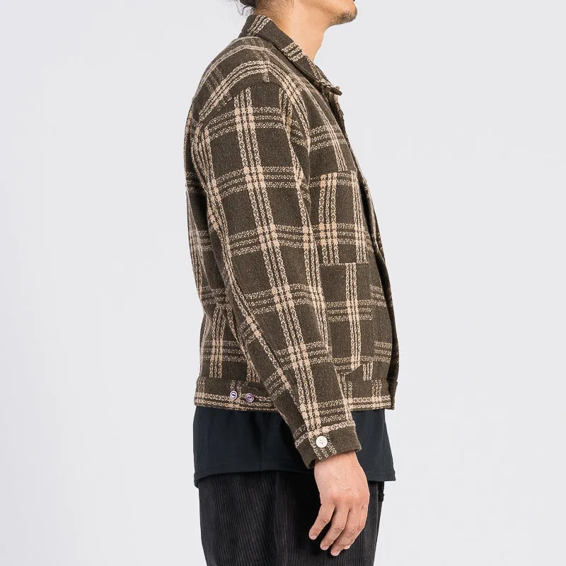 Type 100 Jacket - Brown Plaid