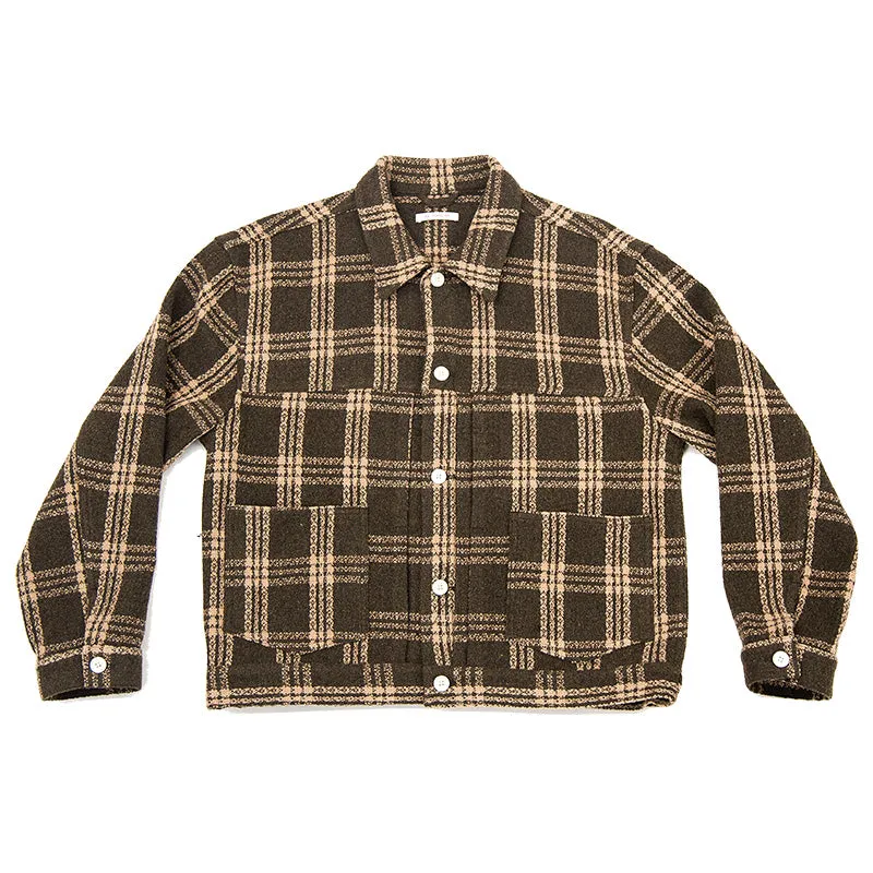 Type 100 Jacket - Brown Plaid