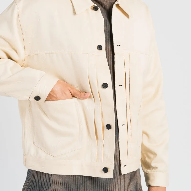 Type 100 Jacket - Vanilla Twill (Water/Stain Resistant)