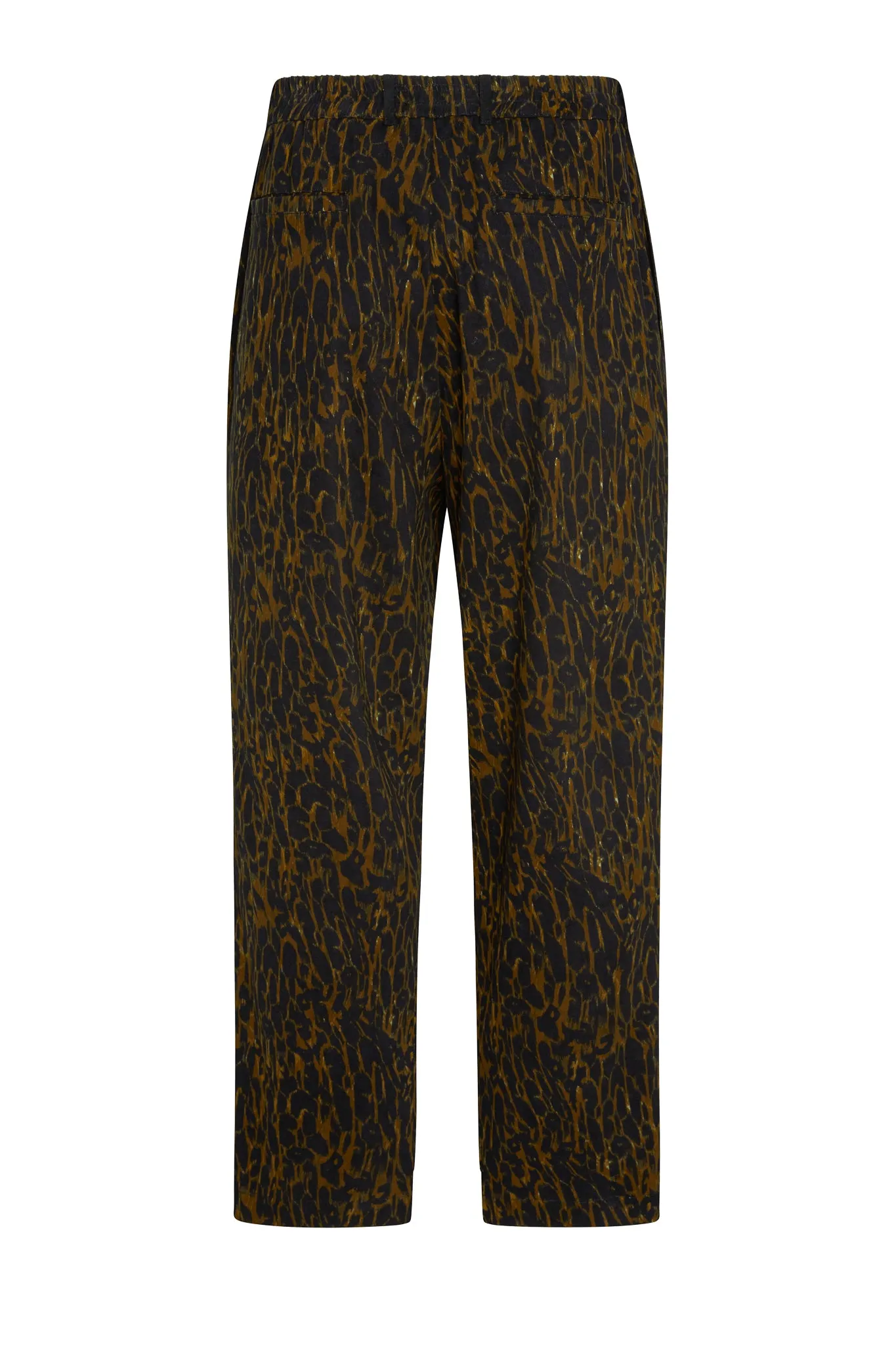 Ulric Leopard Straight Leg Pants