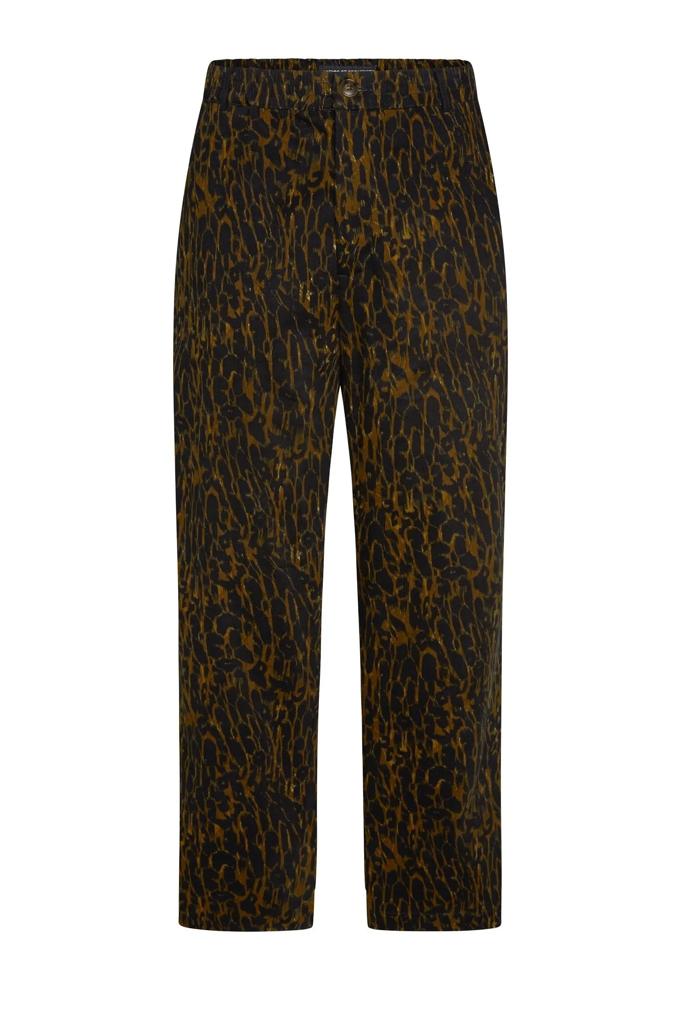 Ulric Leopard Straight Leg Pants