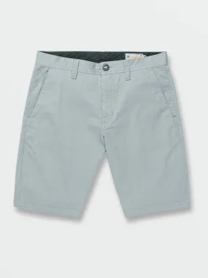 Volcom Frickin Mordern Stretch Shorts - Grey Blue