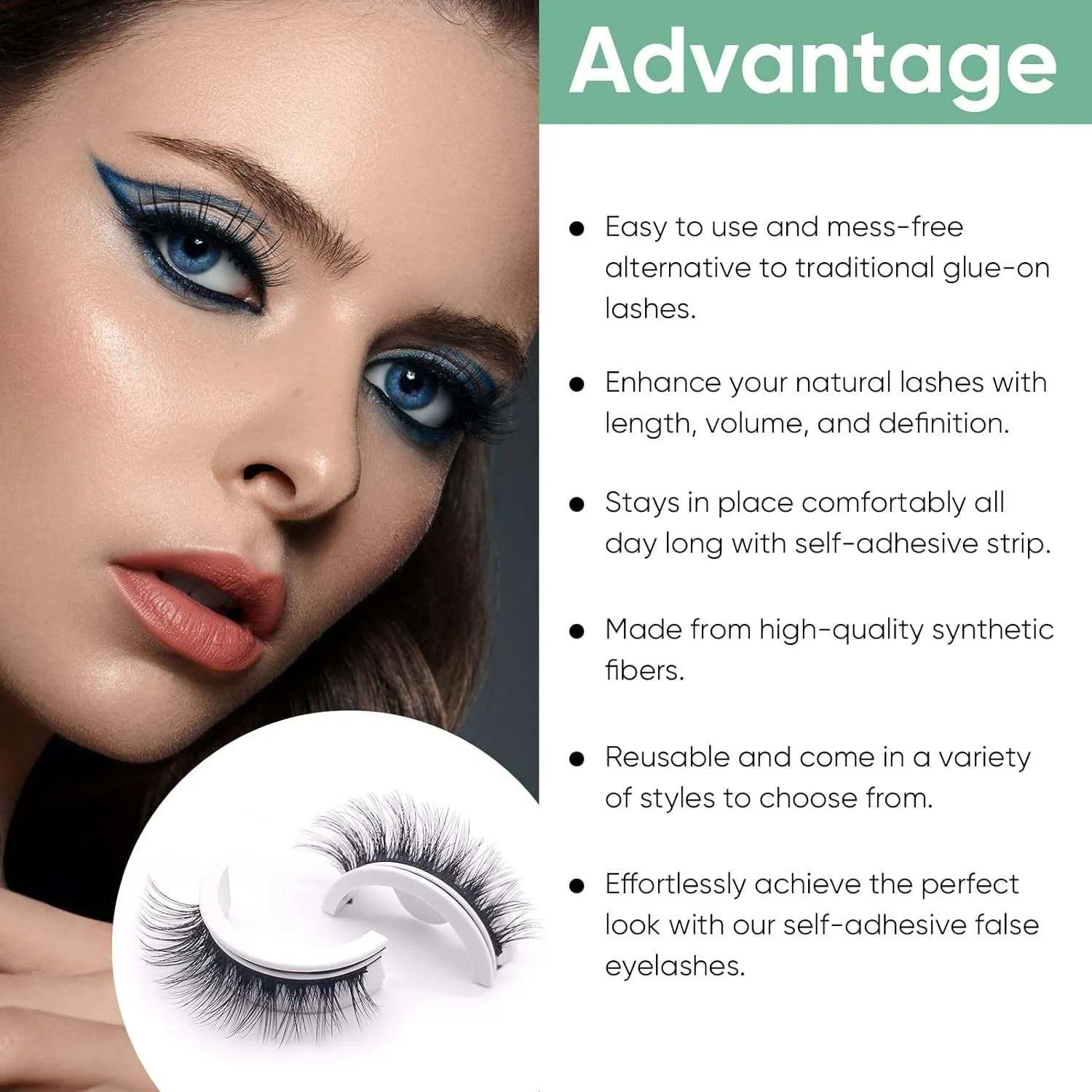 Waterproof Self Adhesive Eyelashes