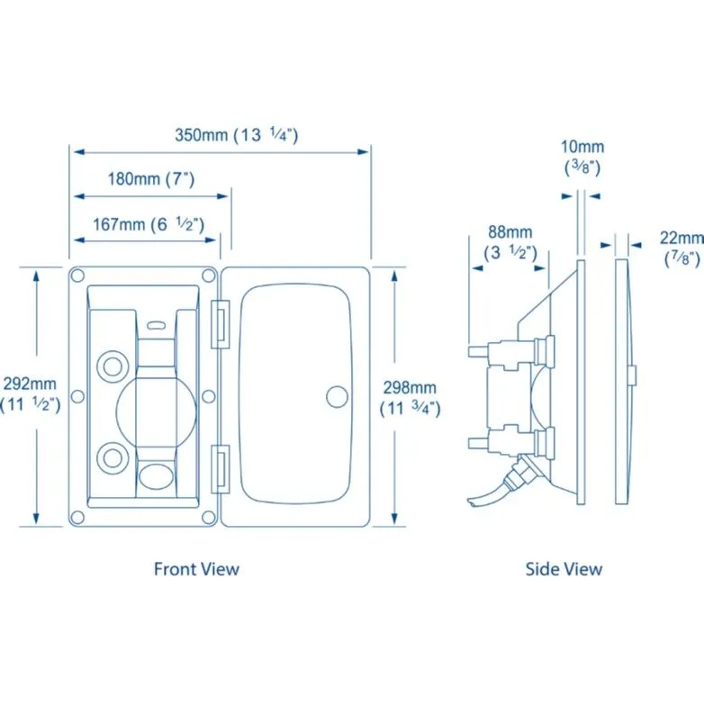 Whale RT2648 Swim 'n' Rinse Deck / Transom Shower