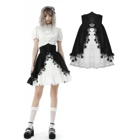 Women's Gothic Lolita Stars Layered High-waisted Puffy Skirt