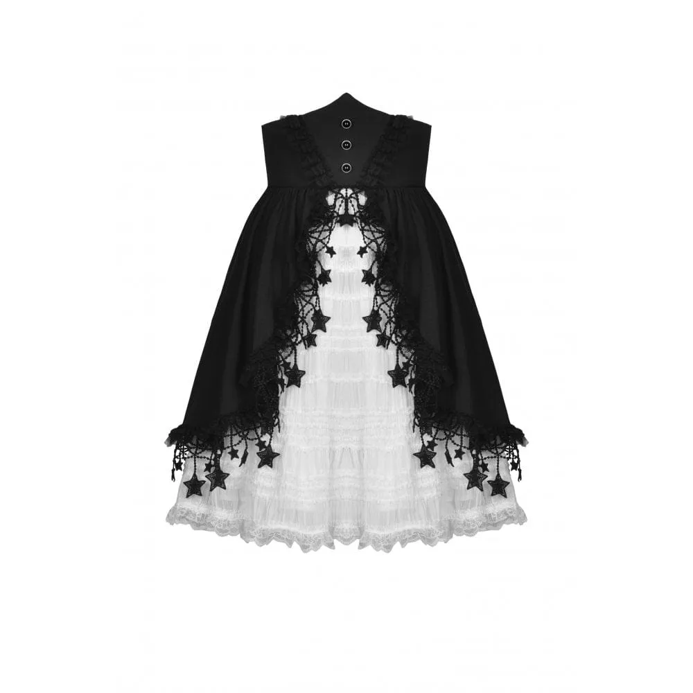 Women's Gothic Lolita Stars Layered High-waisted Puffy Skirt