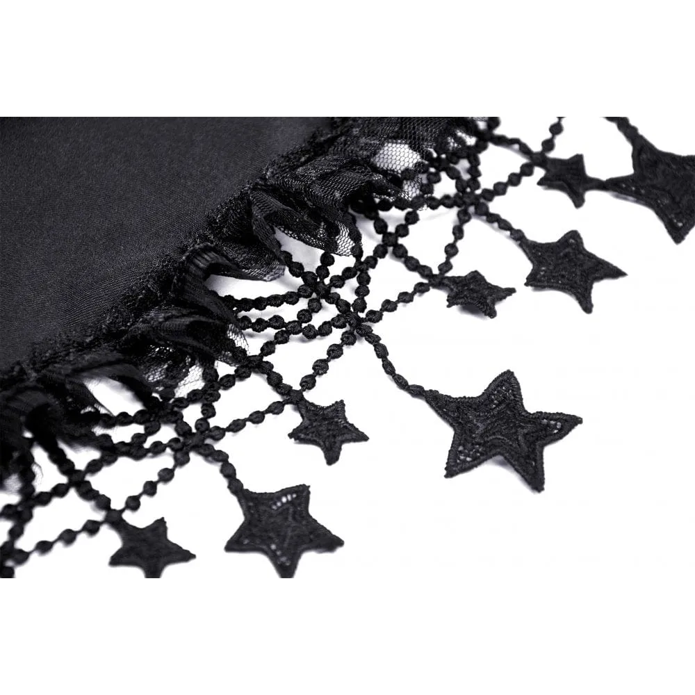 Women's Gothic Lolita Stars Layered High-waisted Puffy Skirt