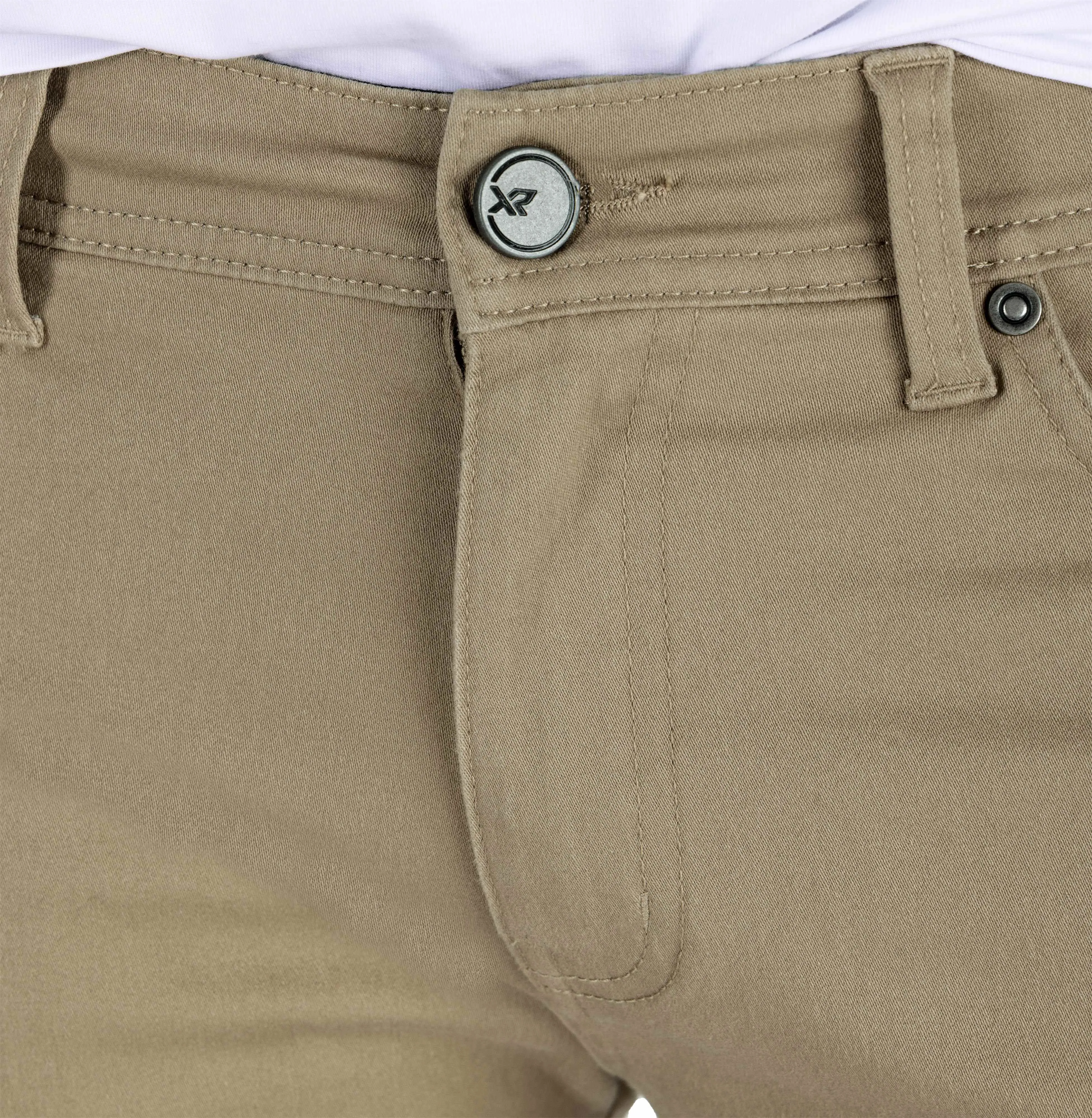 X RAY Men's 5-Pocket Stylish Commuter Cargo Shorts