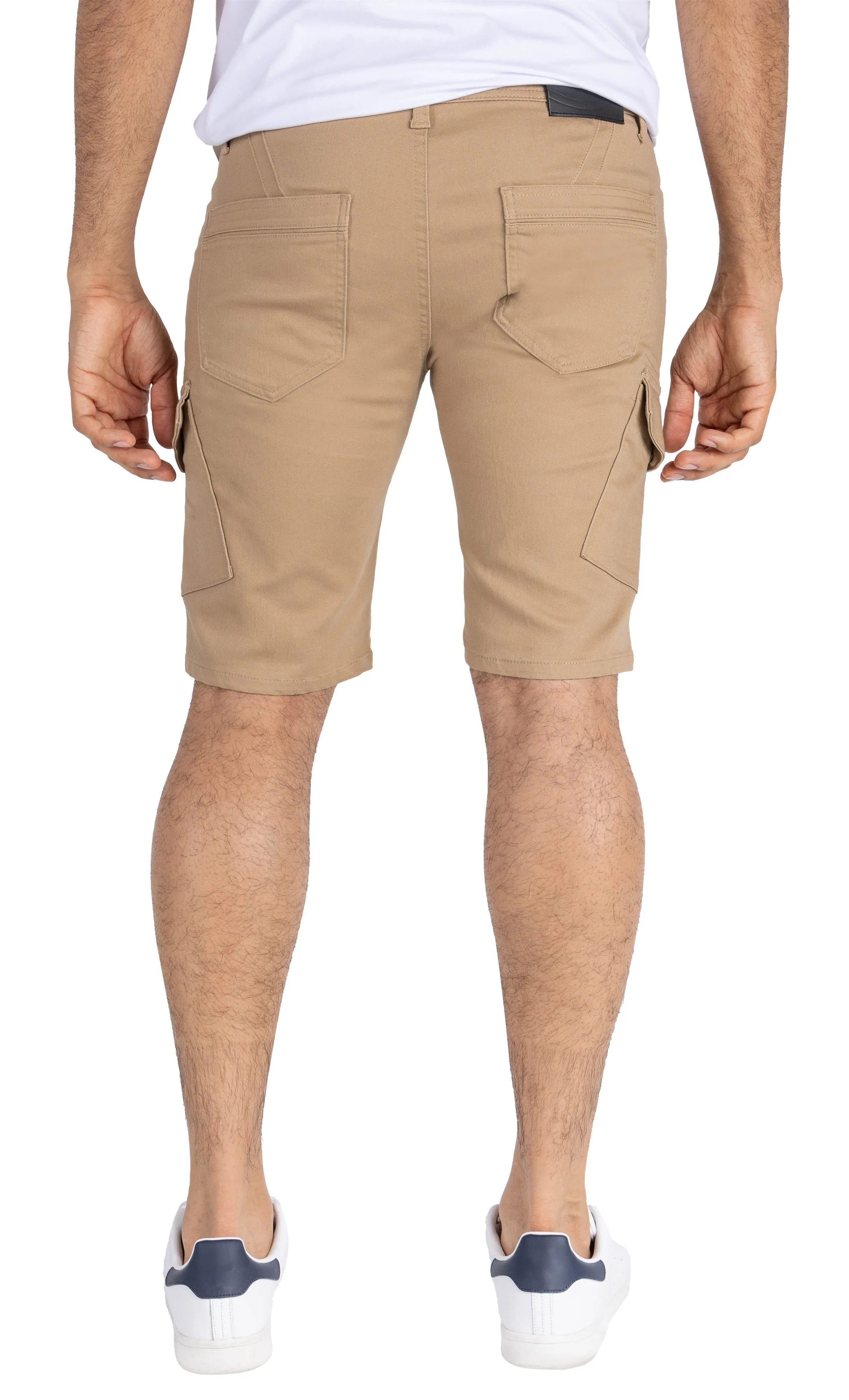 X RAY Men's 5-Pocket Stylish Commuter Cargo Shorts