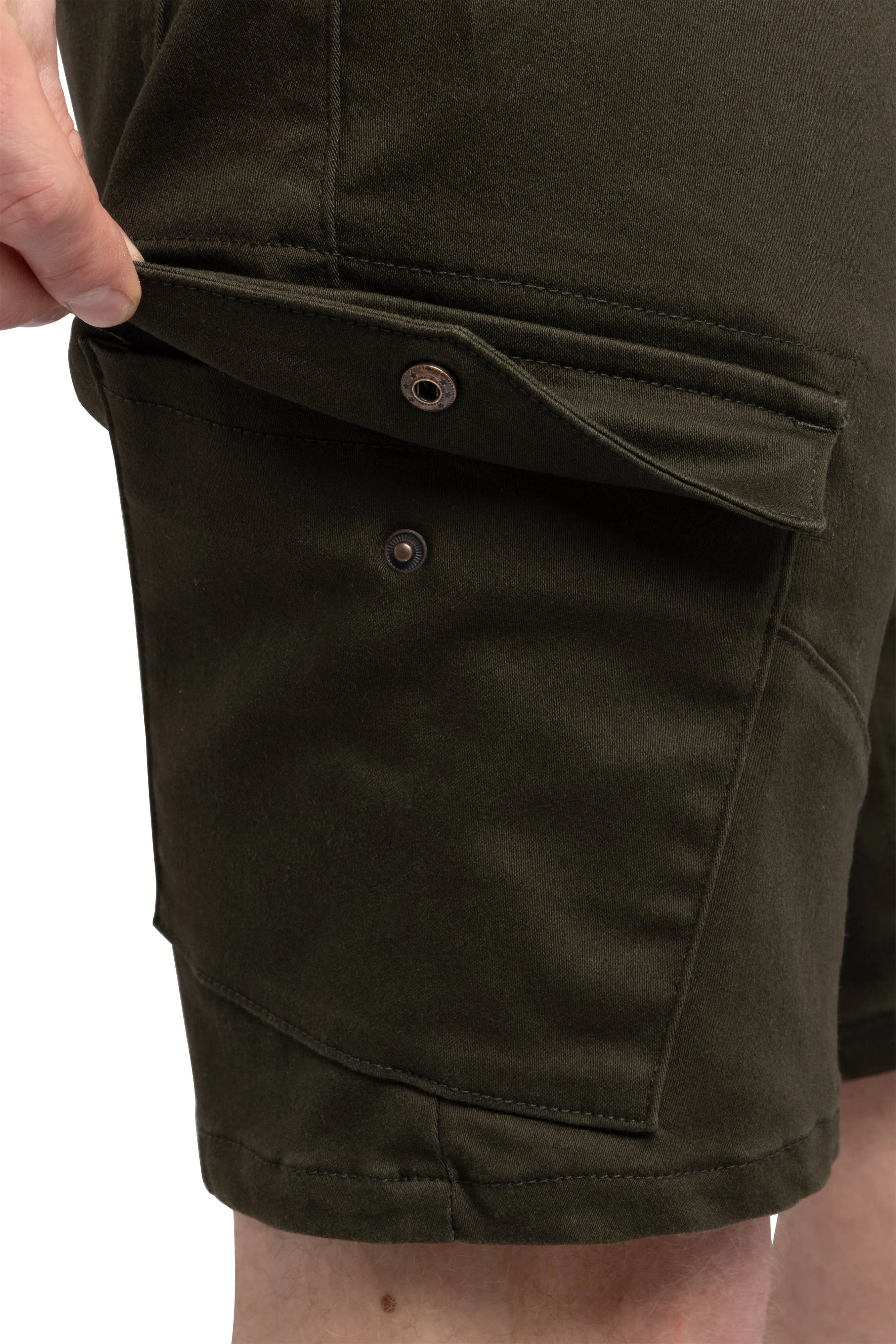 X RAY Men's 5-Pocket Stylish Commuter Cargo Shorts