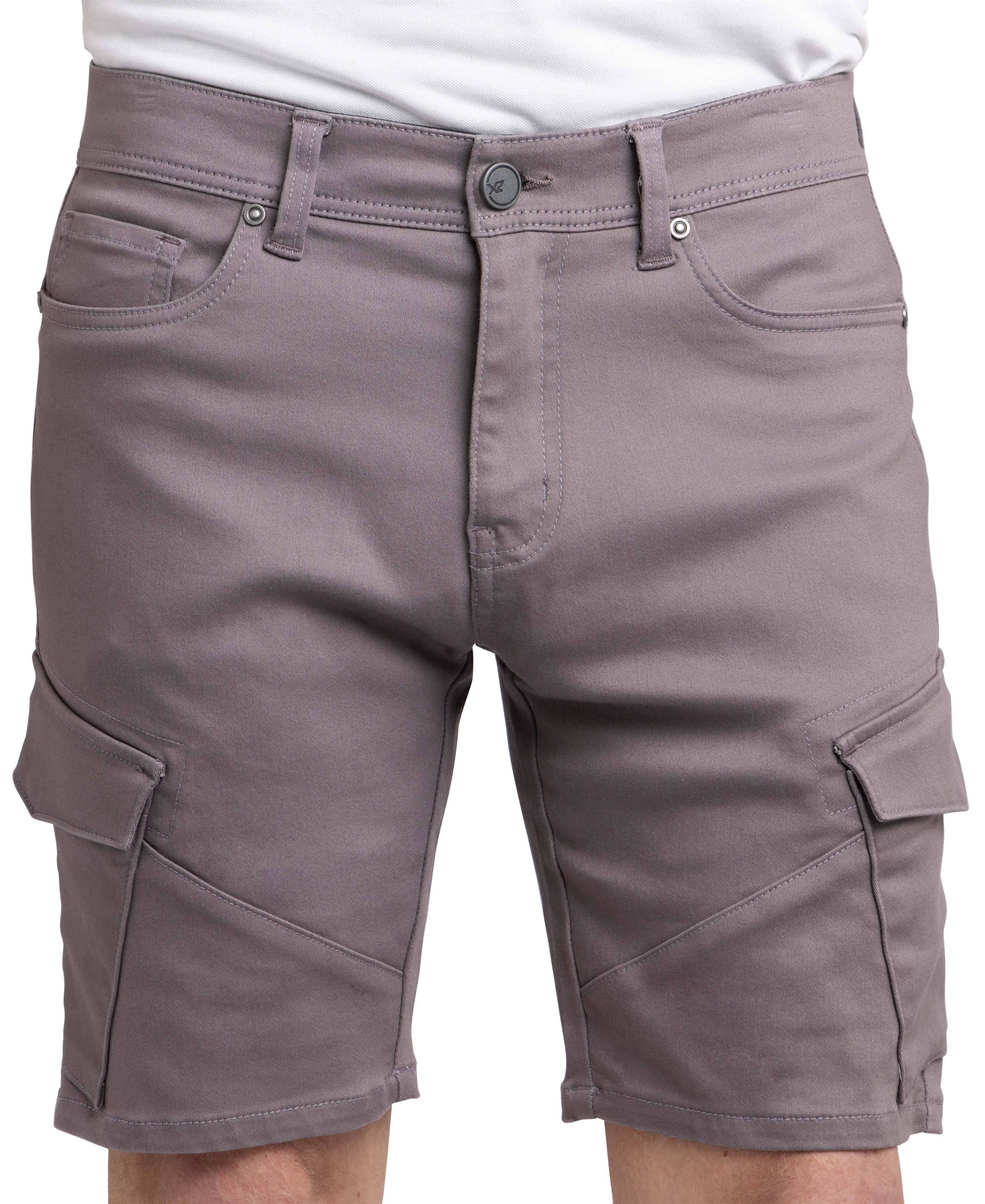 X RAY Men's 5-Pocket Stylish Commuter Cargo Shorts